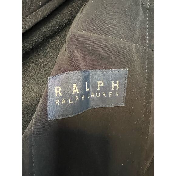 Vintage Ralph Lauren Rain Coat Jacket Mens Extra Large Black Preppy Gorpcore - Picture 11 of 14
